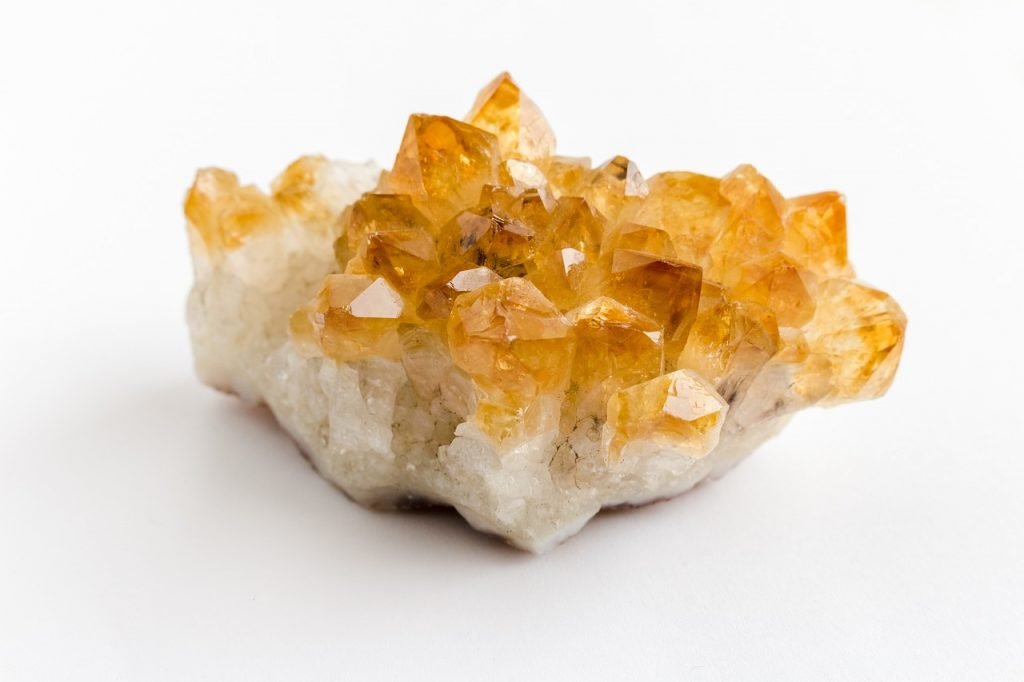 citrine, crystal, gemstone