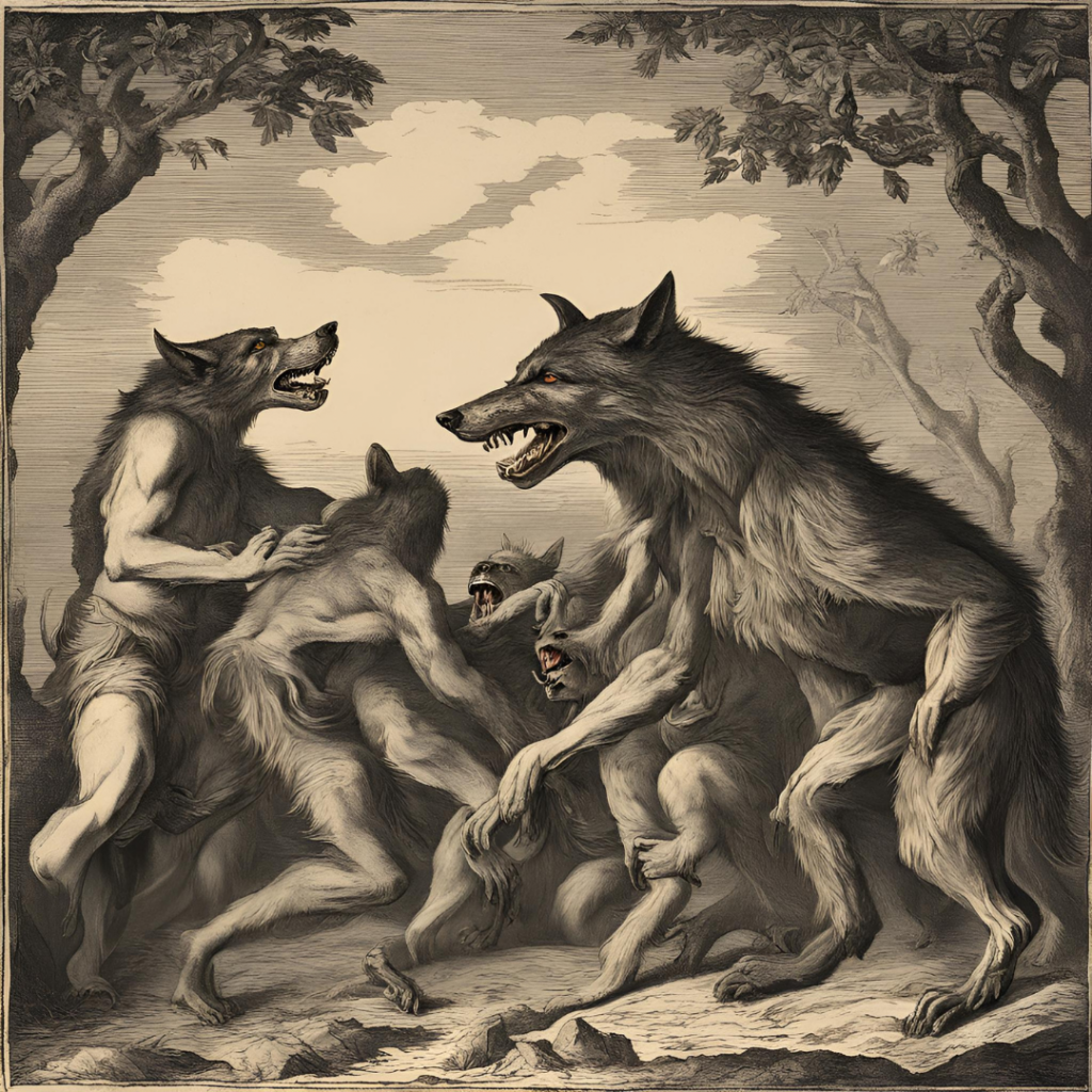 Odyssey Depiction of Ancient Greek and Roman Werewolves 