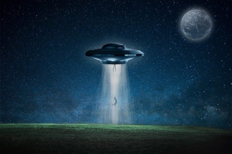 spaceship, spacecraft, aliens