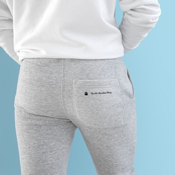 MysticRealmBlog.com Unisex Fleece Joggers - Grey