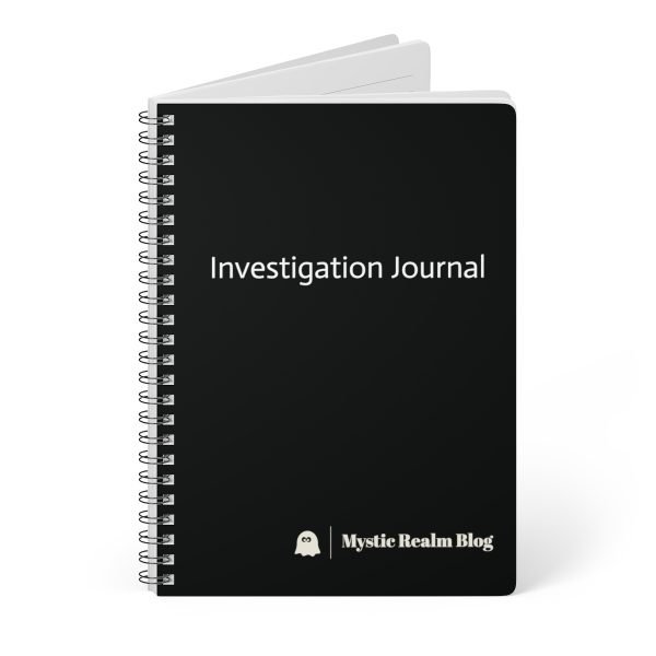 MysticRealmBlog.com - Wirebound Investigation Journal A5