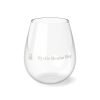 MysticRealmBlog.com - Stemless Wine Glass
