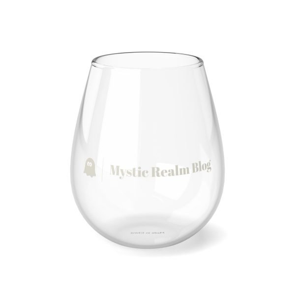 MysticRealmBlog.com - Stemless Wine Glass