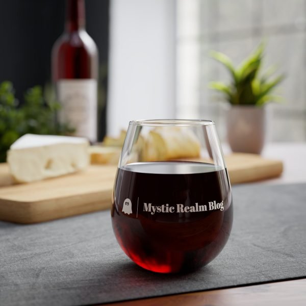 MysticRealmBlog.com - Stemless Wine Glass