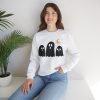 Three Ghosts Sweatshirt - White