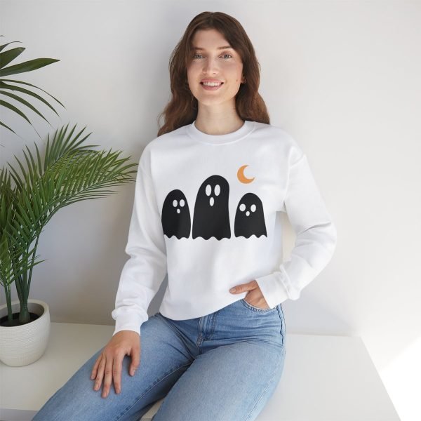 Three Ghosts Sweatshirt - White