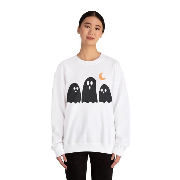 Three Ghosts Sweatshirt - White