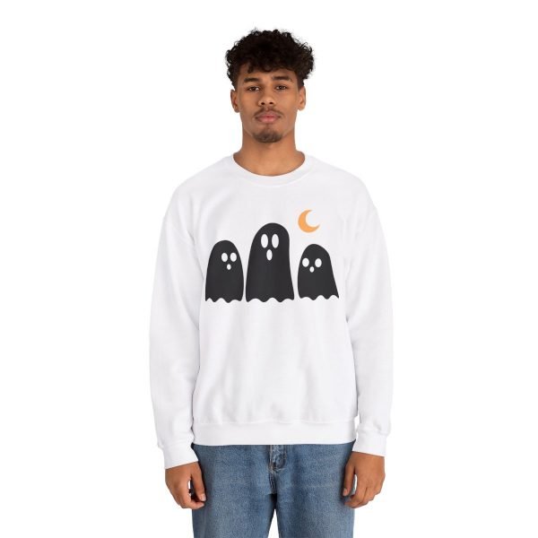 Three Ghosts Sweatshirt - White