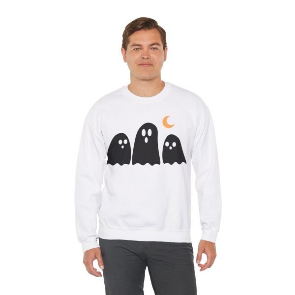 Three Ghosts Sweatshirt - White