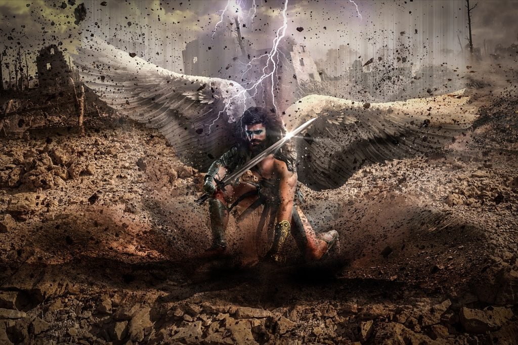 angel, warrior, the archangels