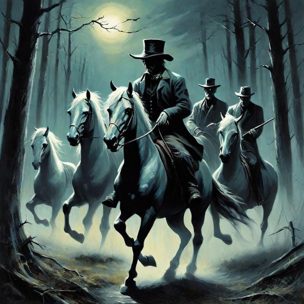 Haunted Woods Phantom Highwaymen