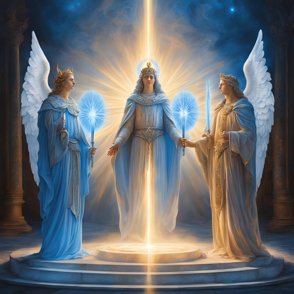 Archangels depiction lesser banishing ritual