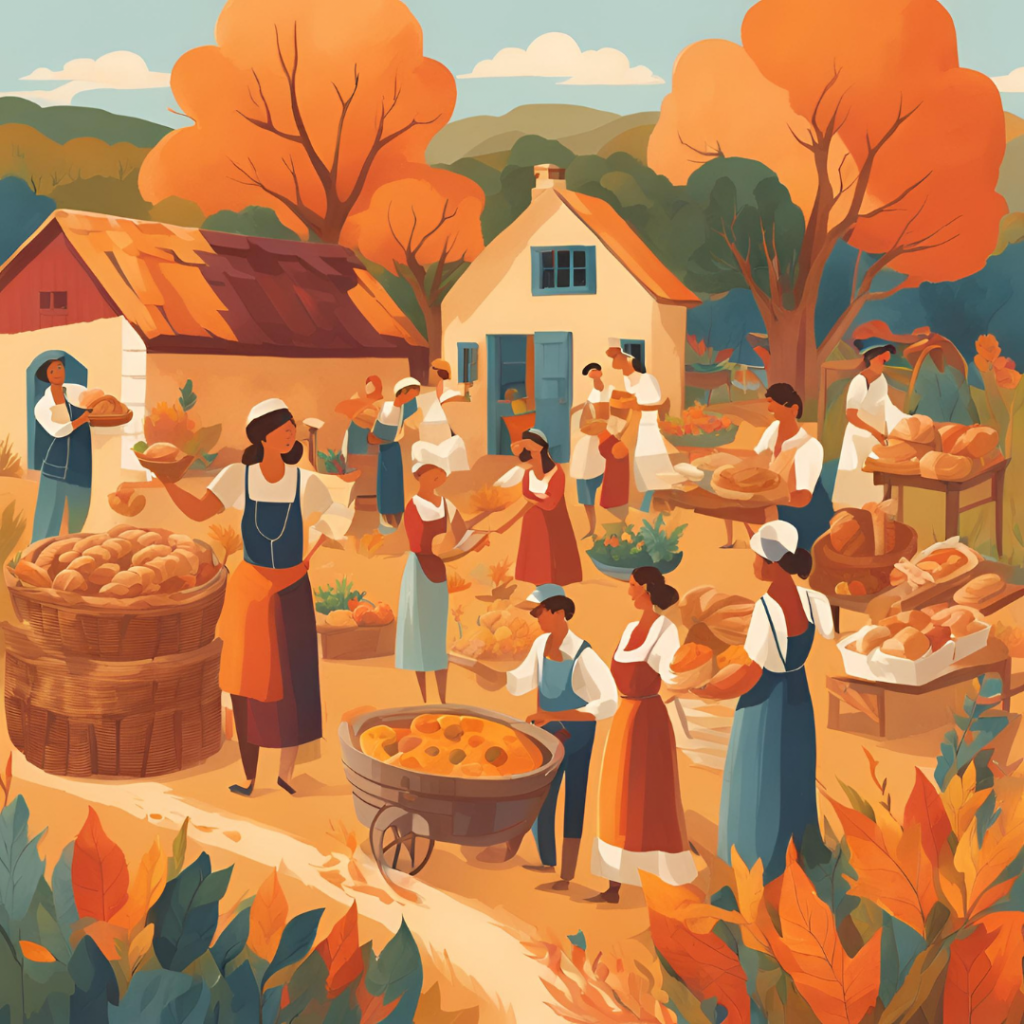 celebration, bread making