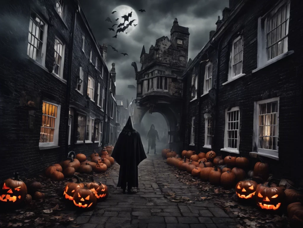 Depiction of Halloween in Cardiff
