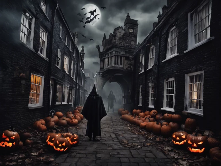 Depiction of Halloween in Cardiff