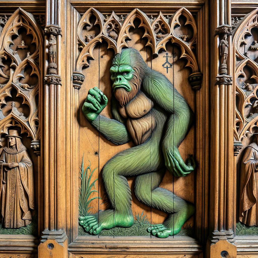 Bigfoot and the Greenman Woodwork picture
