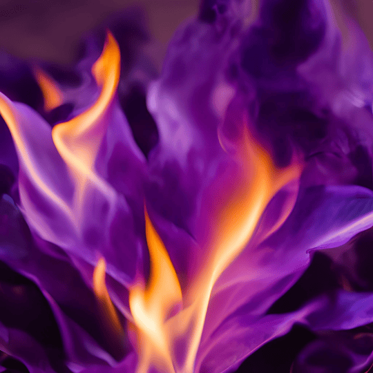 Abstract background with violet and purple tones, with subtle waves of energy flowing throughout. Use this as a backdrop for sections on the transmutation of negative energy.